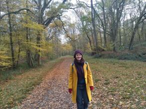 Alice Little in Wytham Woods